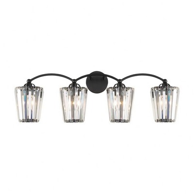 Eurofase Lighting Natalia 4 - Light Vanity in  Black