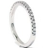 Pompeii3 1/6ct Diamond Wedding Ring 14K White Gold - 3 of 4
