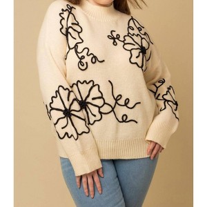 Women's Feel Good Stuff Mock Neck Sweater - GILLI - 1 of 4