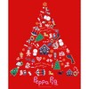 Girl's Peppa Pig Christmas Tree Icons T-Shirt - 2 of 4