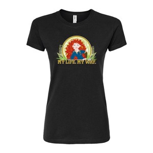 Women's - Disney Princess - My Life My Way Fitted Graphic T-Shirt - 1 of 3
