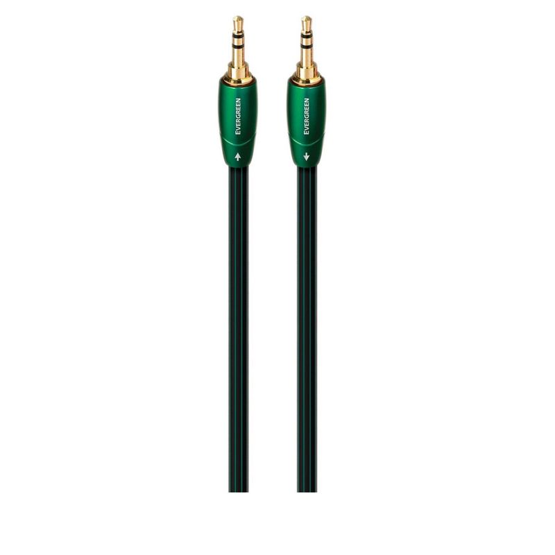 AudioQuest Evergreen 3.5mm Male to 3.5mm Male Cable - 9.84 ft. (3m), 2 of 3
