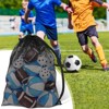 4 Pack Extra Large Sports Ball Bag 30 x 40 Inches Mesh Soccer Basketball Bags Large Mesh Pouch with Adjustable Shoulder Strap - 3 of 4