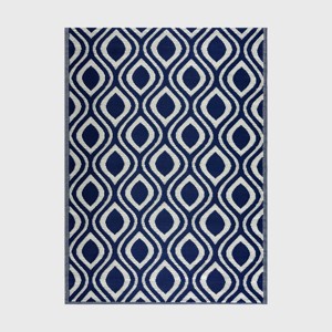Playa Rug Venice Plastic Rectangle Woven Indoor Outdoor Floor Mat - 1 of 4