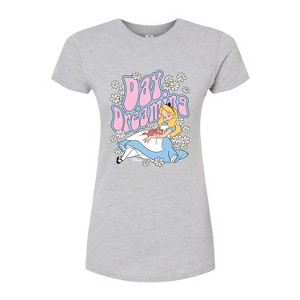 Women's - Disney - Alice In Wonderland Fitted Graphic T-Shirt - 1 of 3