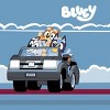 Toddler Boys' Bluey Truck T-Shirt - Blue - 2 of 4