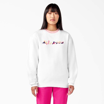 Sweatshirt with rubber logo