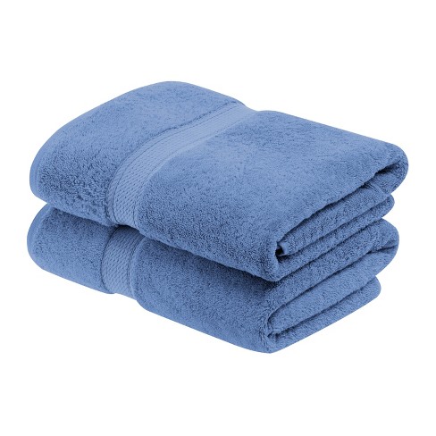 Premium Cotton 800 Gsm Heavyweight Plush Luxury 4 Piece Bathroom Towel Set,  White - Blue Nile Mills : Target