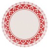 Gibson 12 Piece Round Bamboo Fiber Dinnerware Set - 4 of 4