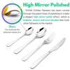 Aoibox 16-Piece Stainless Steel Silverware Set for 4, Premium Cutlery with Forks, Spoons & Knives, Dishwasher Safe Flatware for Home Kitchen - 4 of 4