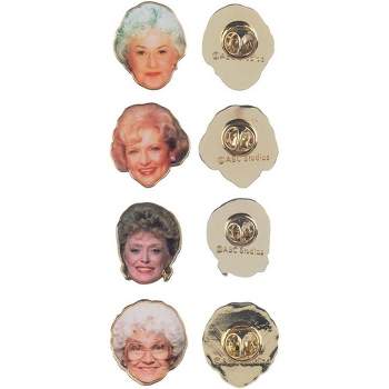 Golden Girls Lapel Pin Set - 4-Pack