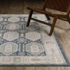 Captiv8e Designs Clara Textural Distressed Traditional Navy/Ivory Rug - 4 of 4