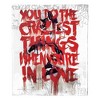 DC Comics Batman Harley Quinn Craziest Things For Love Silk Touch Throw Blanket - 3 of 4