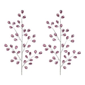 Purple Jewel Spray (Set of 2) - 1 of 3