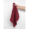 American Soft Linen 100% Cotton Turkish Luxury 4 Piece Washcloth Set, 13x13 inches Washcloth Hand Face Towels for Bathroom and Kitchen Washrags - 2 of 4