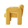 Vatros Wide Boucle Upholstered Accent Chair - 3 of 4