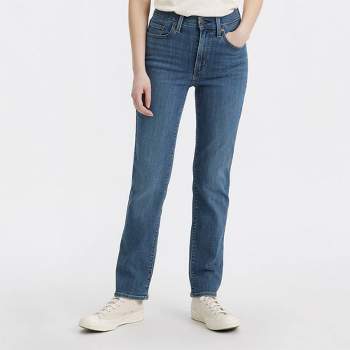 Levi's® Women's Ultra-high Rise Ribcage Straight Jeans - Center Lane 29 :  Target