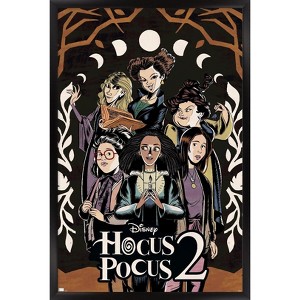 Trends International Disney Hocus Pocus 2 - Group Framed Wall Poster Prints - 1 of 4