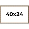 PosterPalooza | Refined Silver Picture Frame - UV Acrylic, Backing Board, Hanging Hardware Included - 2 of 4