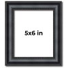 PosterPalooza | Photo Size Linear Black Picture Frame - UV Acrylic, Foam Board Backing, Hanging Hardware - 2 of 4