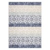Vintage Floral Area Rug Boho Geometric Rugs for Living Room Bedroom Soft Throw Carpet - 3 of 4