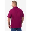 KingSize Men's Big & Tall Lightweight Stretch Mesh Pique Polo - 3 of 4
