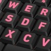 Azio KB505U Vision USB Wired Computer Keyboard for PC, Large Print, 3-Color Backlight, Black, Size: Full Size - 4 of 4