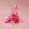 Taito Sakura Miku Desktop Cute Figure (Cherry Cushion Ver.) - 4 of 4
