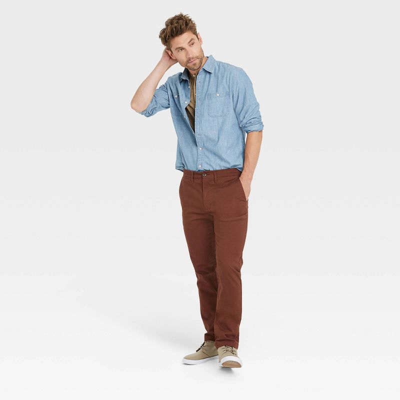 Men's Every Wear Slim Fit Chino Pants - Goodfellow & Co™, 4 of 5