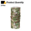 Unique Bargains Breathable Elastic Cycling Fishing Sport Neck Gaiter Face Masks 2 Pcs - 3 of 4