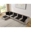 VANOMi Upholstered Modular Sectional Sofa - 3 of 4