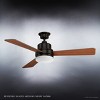 Urban Ambiance Luxury Modern Indoor Ceiling Fan,  15.8"H x 52"W,  Olde Bronze, UHP9211 - 4 of 4