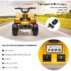 ATV for Kids, 6V Battery Powered Toddler 4 Wheeler w/Music, Light, 1.5mph Max Speed, Kids ATV 4 Wheeler 3+ Years - 3 of 4