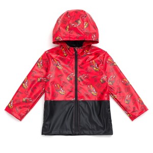Disney Zip Up Waterproof Hooded Rain Jacket Coat Toddler - 1 of 4