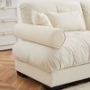 NicBex 93.7 Inch Velvet 2-Seater Sofa with 2 Waist Pillows and 2 Throw Pillows for Living Room,Apartment,Bedroom - 4 of 4