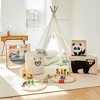 3 Sprouts Kids Bookcase, Toddler Bookshelf - Sloth - 2 of 3