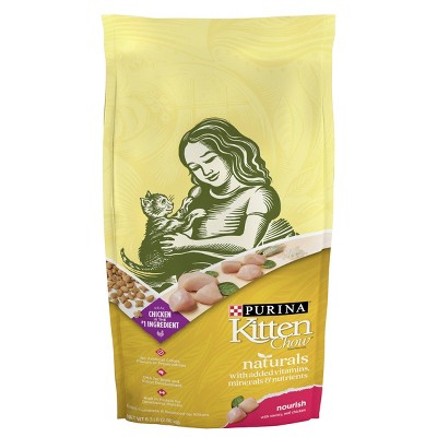 Purina Kitten Chow Naturals with Chicken Complete & Balanced Dry Cat Food