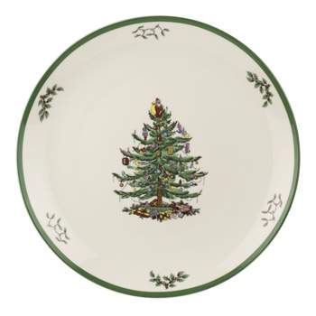 Spode Christmas Tree 14 Inch Round Platter - 14 Inch