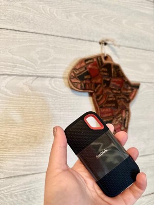 Sandisk Extreme 1tb Portable External Ssd Flash Storage Drive - Black ...