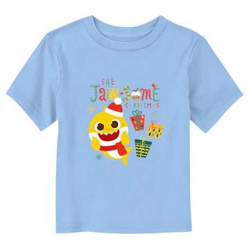 Toddler's Baby Shark Jawsome Christmas T-Shirt