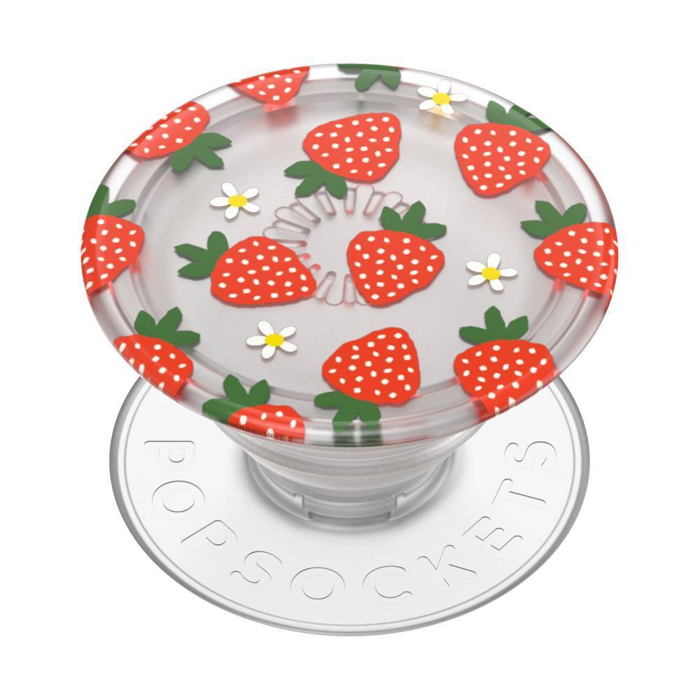 Photos - Other for Mobile PopSockets PlantCore Translucent Cell Phone Grip & Stand - Berries and Cre 
