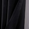 RT Designer Collection Cosmo Shimmer Jacquard Grommet Curtain Panel 54" x 84" Black - 3 of 4