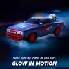 Joyfy 2.4GHz RC Drift Car – 4WD Mini Remote Control Car with Smoke Effect, Cool Muscle Design – Birthday Christmas Gift for Kids Boys & Girls 6+ - 3 of 4