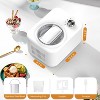 ZAFRO 1 Quart Ice Cream Maker Machine with Built-in Compressor, Fully Automatic, No Pre-freezing, 1 Hour Keep-cooling, Easy to Clean - 4 of 4