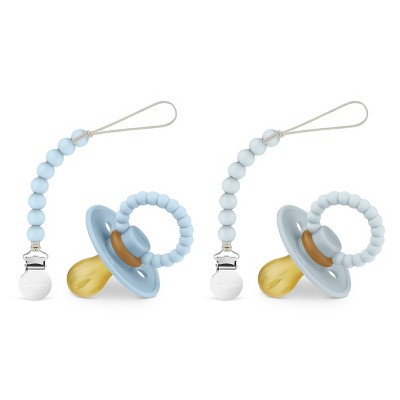 sky blue + ash blue + clips