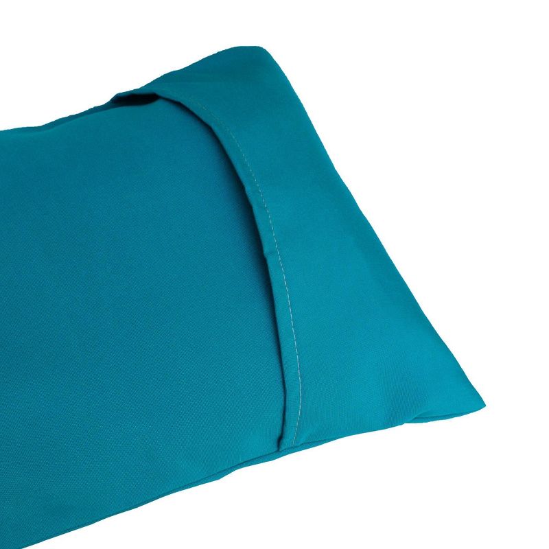 Algoma Deluxe Sunbrella Hammock Pillow - Canvas Teal, 6 of 7