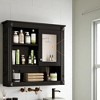 Mshliw 32" Bathroom Wall Cabinet with Mirror, Wall Mounted Medicine Cabinet with 4 Adjustable Shelves, Over Toilet Storage Organizer - 4 of 4