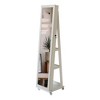 Hrinhom 66.1"H Full Length Mirror 360° Swivel Jewelry Cabinet with Led Light - 2 of 4