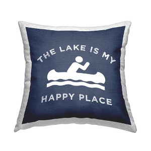 Stupell Industries Lake is My Happy Place, 18 x 18 - 1 of 3