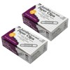 Charles Leonard Paper Clips, Non-Skid, Jumbo, Silver, 100 Per Box, 20 Boxes - 2 of 3